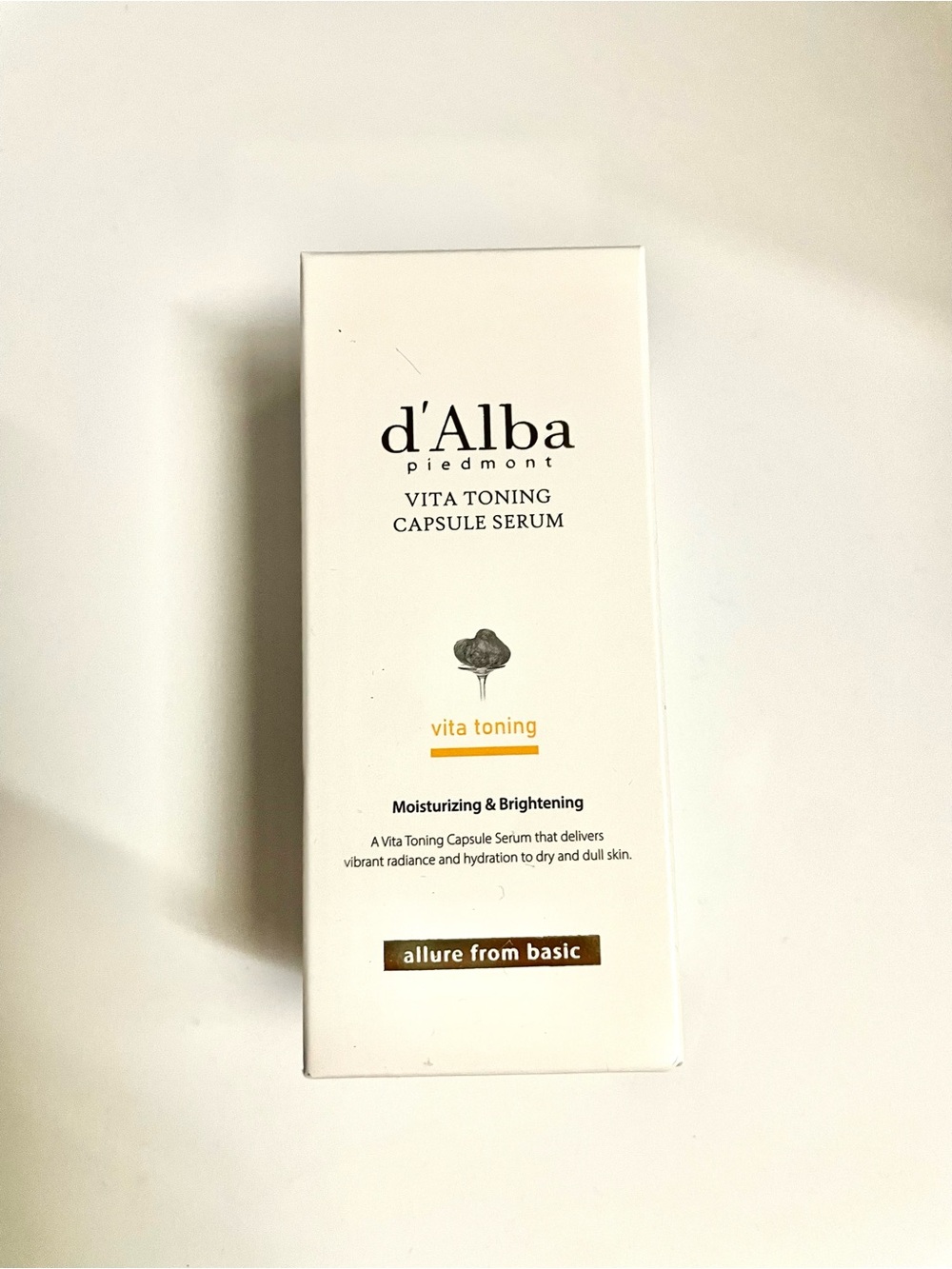 D’Alba vita toning capsule serum NWT!